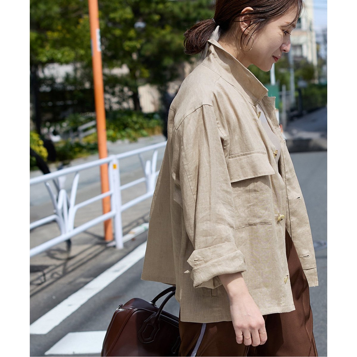 リネンミリタリージャケット | ジャーナルスタンダード(JOURNAL