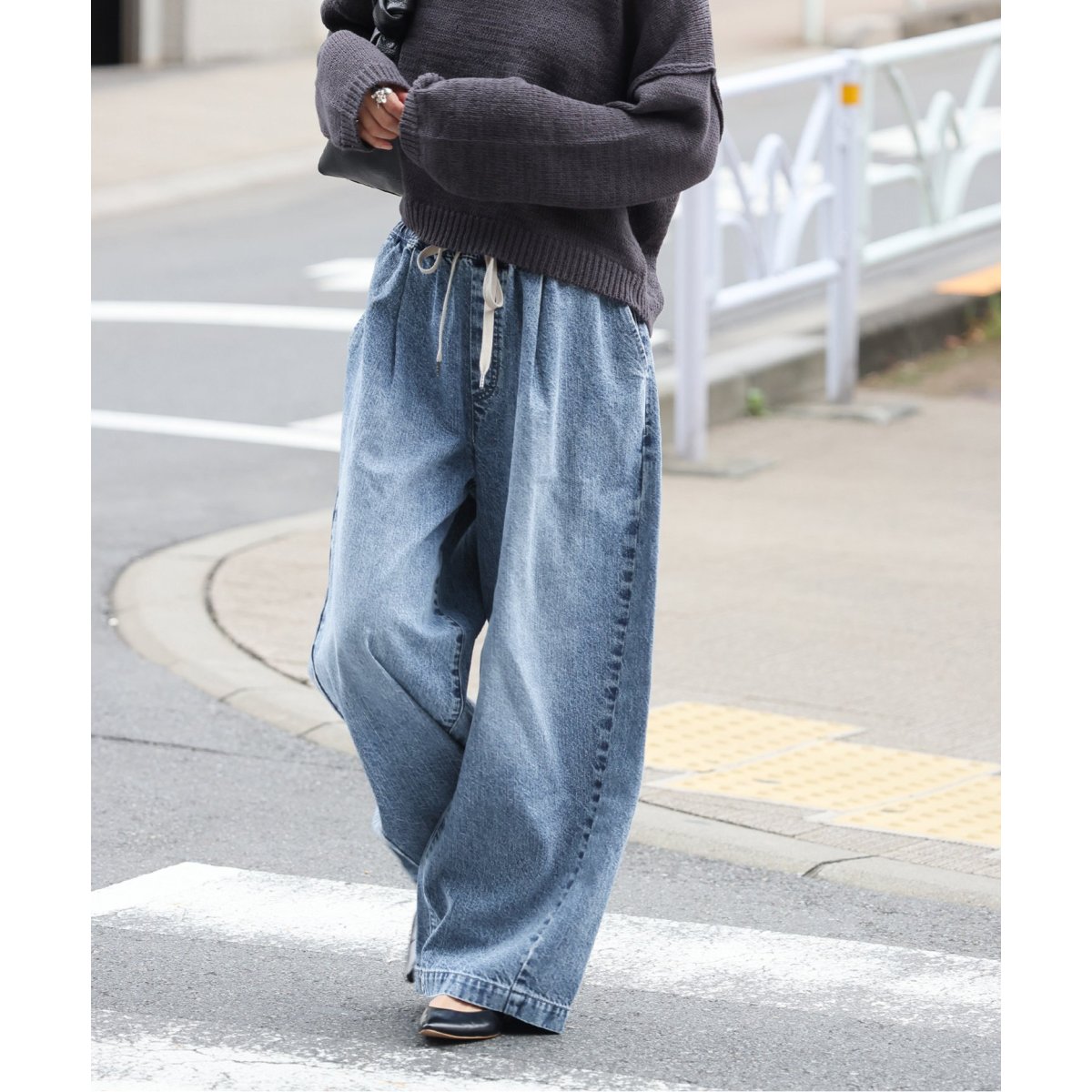 JOURNAL STANDARD イージーデニムワイドパンツ 36 JOURNAL STANDARD（ジャーナルスタンダード）の「《追加2