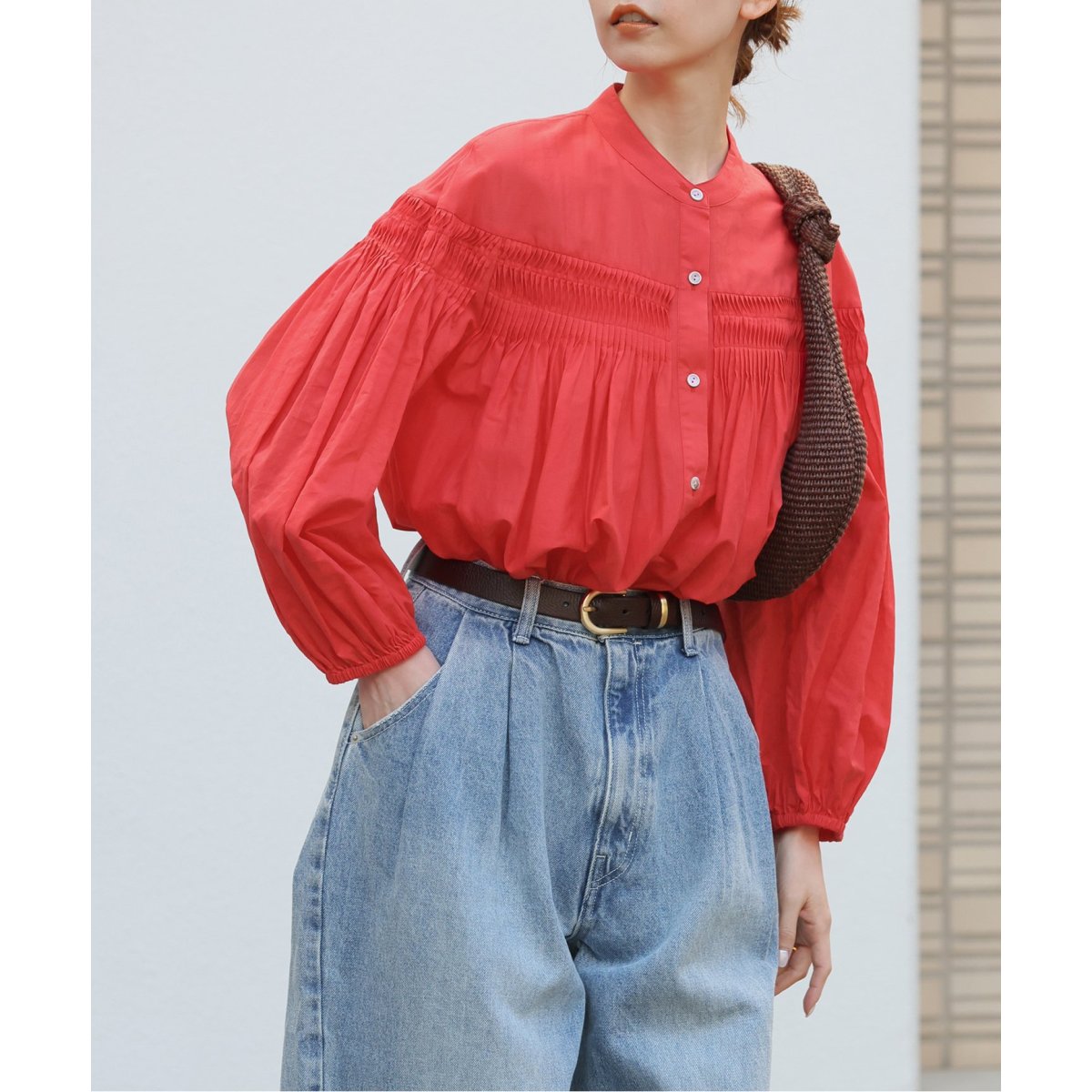 ボイルピンタックブラウス | ジャーナルスタンダード(JOURNAL STANDARD