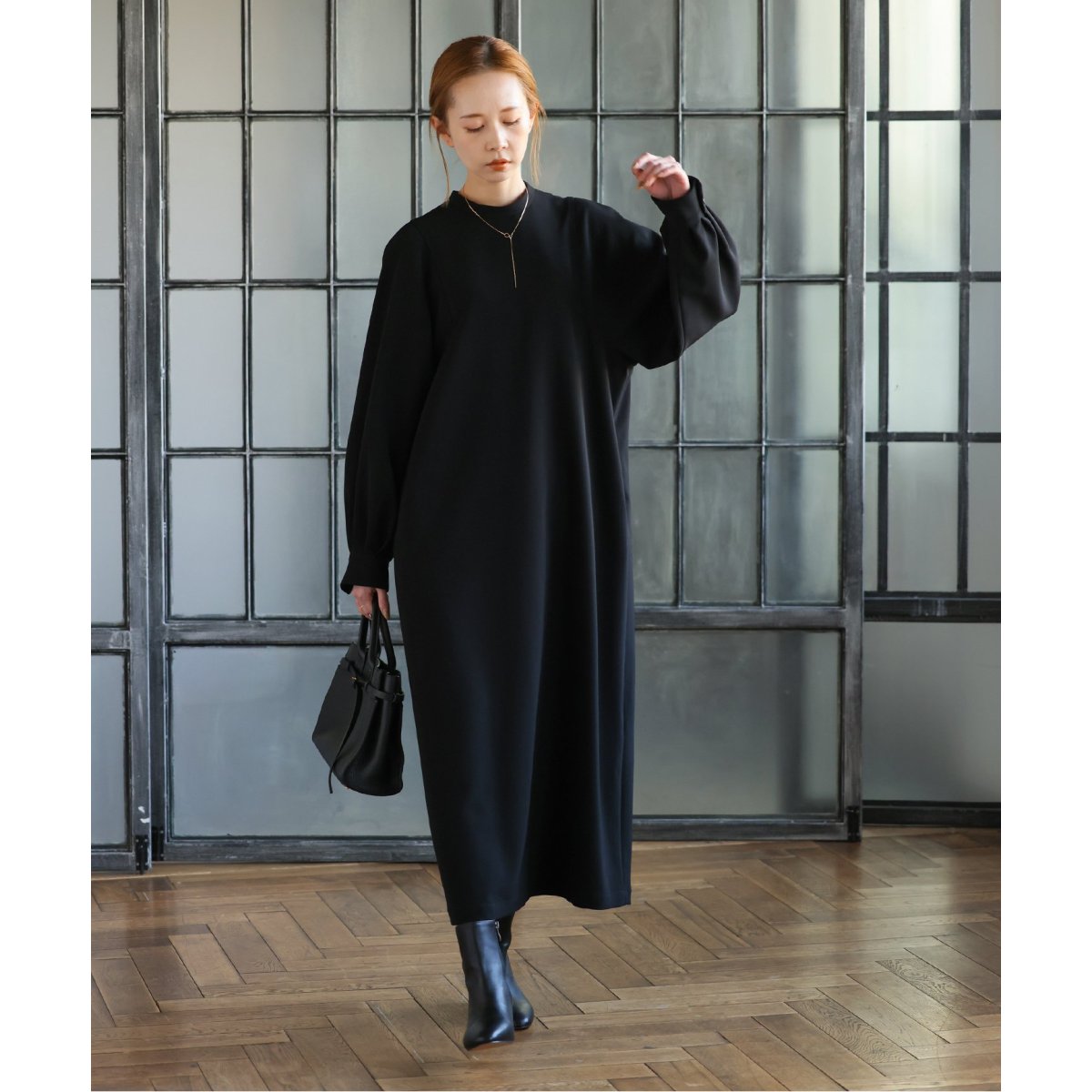 WEB限定追加》ダブルクロスロングワンピース | ジャーナルスタンダード