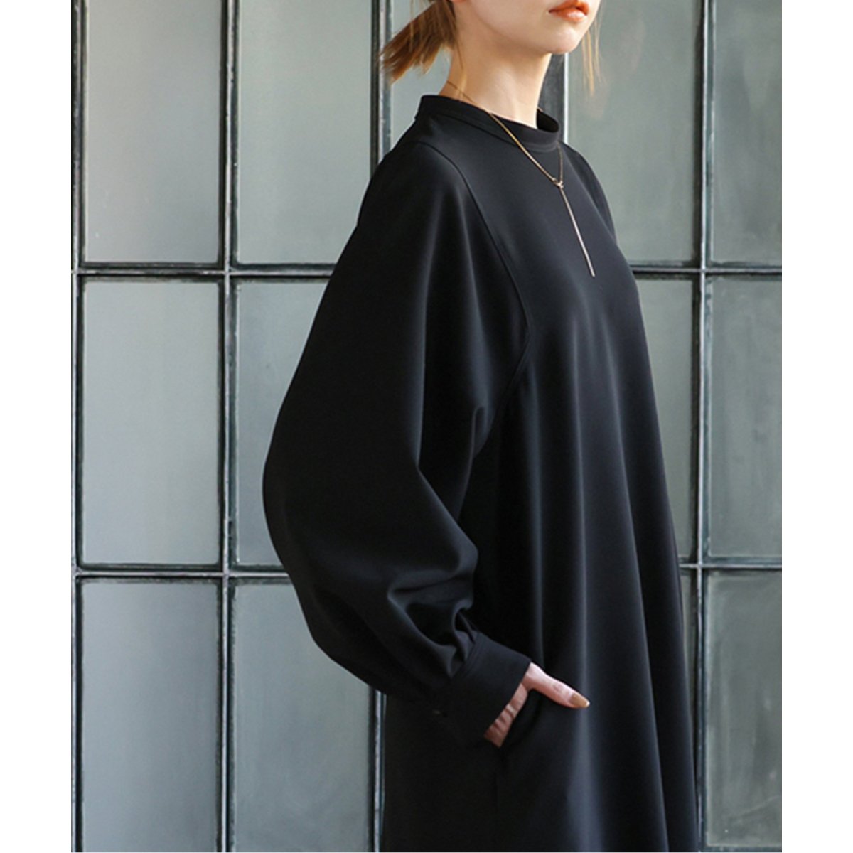 【最終価格】・ジャーナルスタンダード　ダブルクロスロングワンピース 追加》ダブルクロスロングワンピース（ワンピース）｜JOURNAL