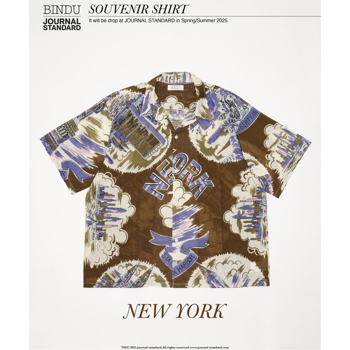 BINDU / ビンドゥー Indian cotton pattern S/S | ジャーナル