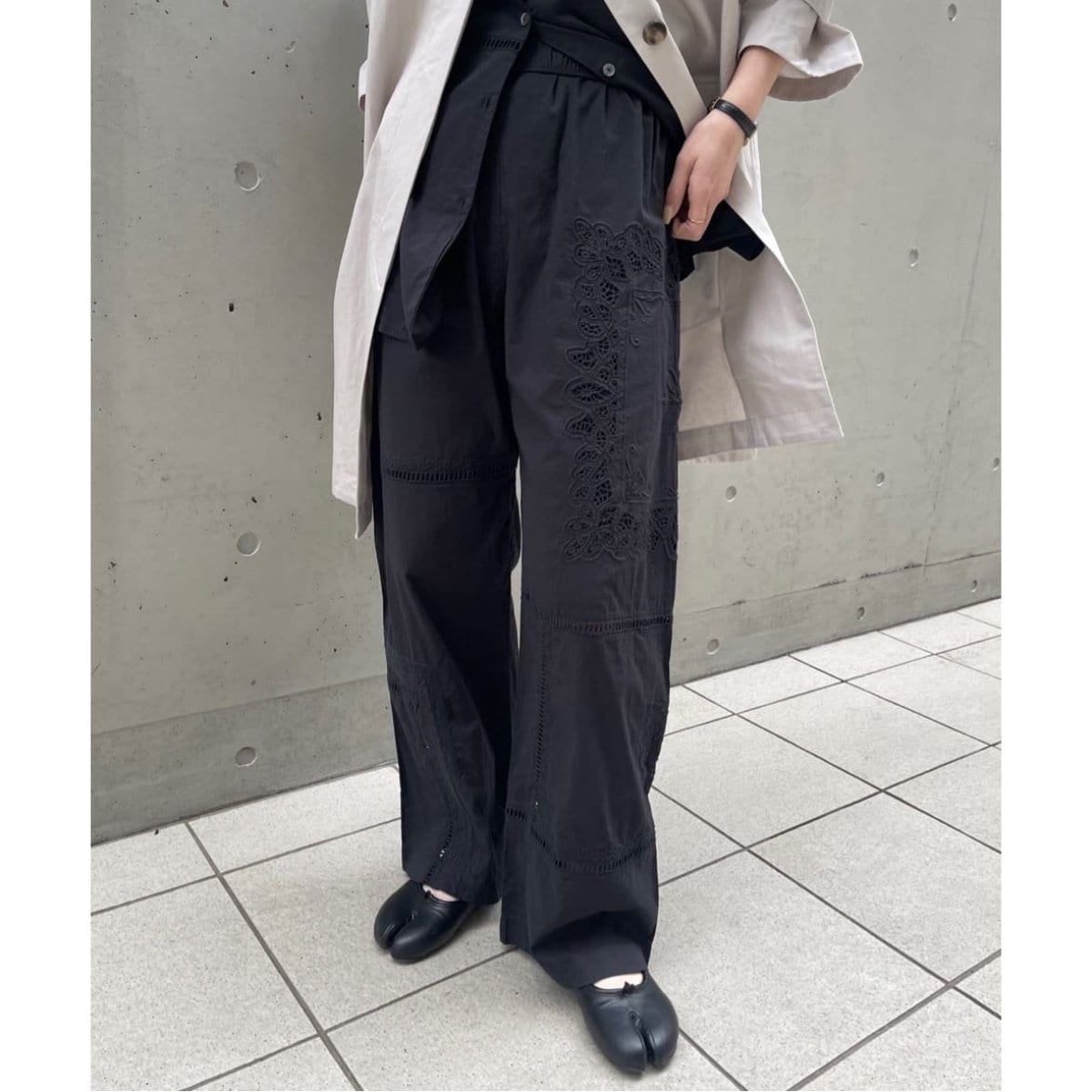 JOURNAL STANDARD パンツ エンブロイダリーパッチワークパンツ