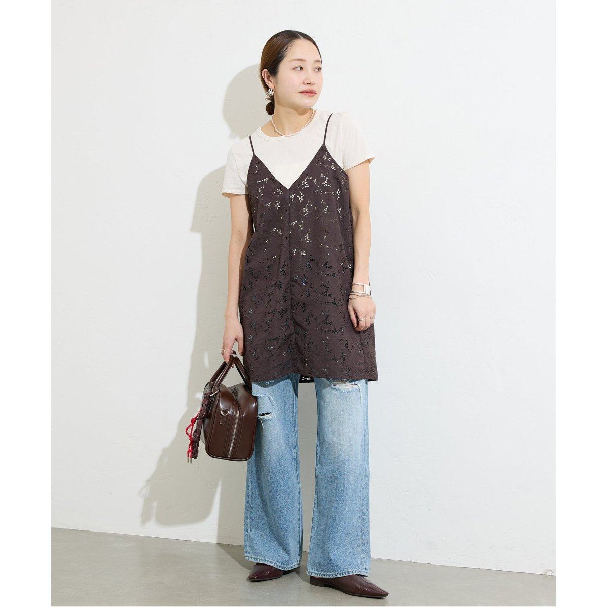 別注【TICCA / ティッカ】フラワーレースキャミ | ジャーナル