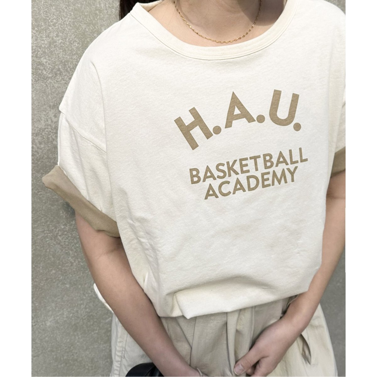 2024年☆スピックアンドスパン スパンコールチュール Tシャツ
