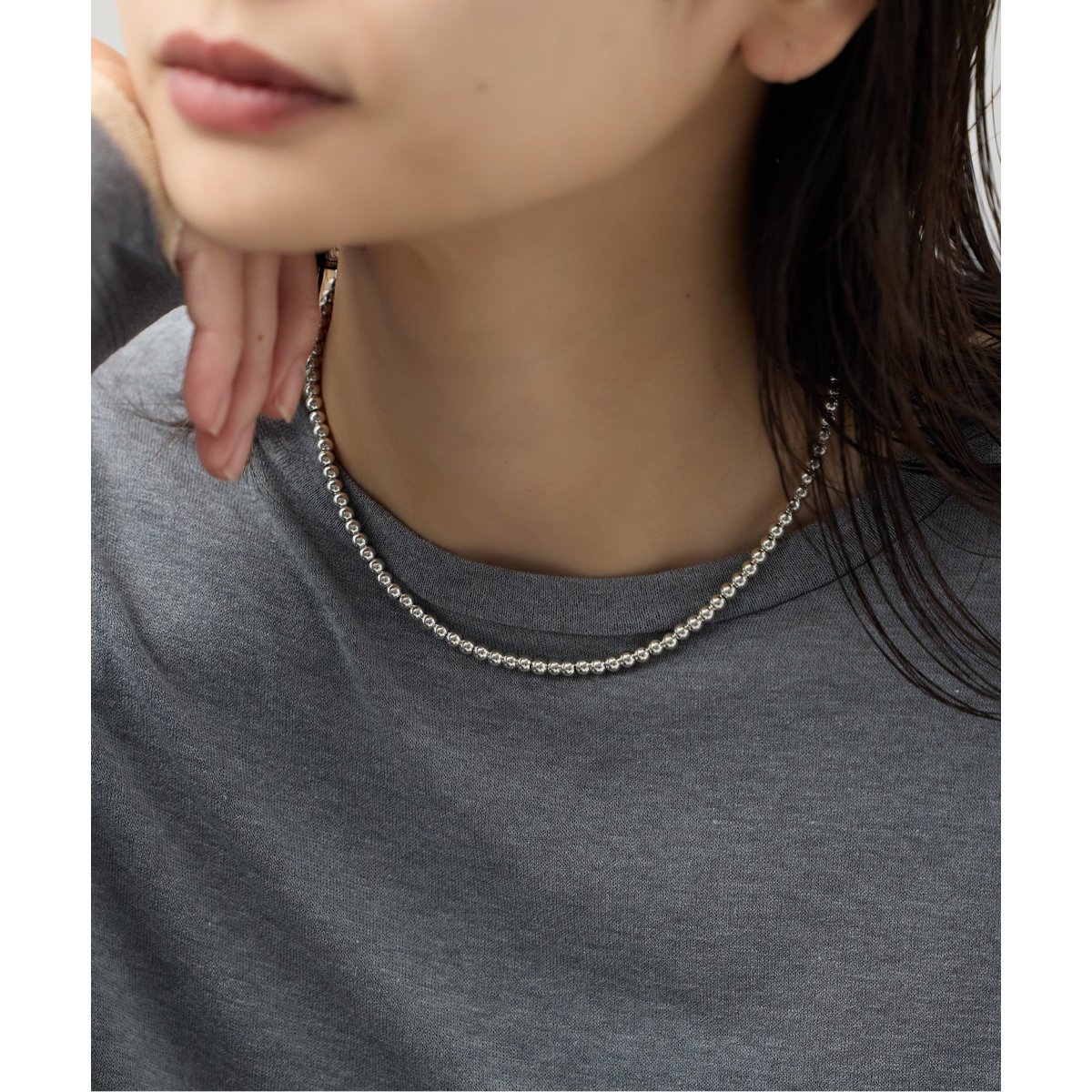 専用　 va パールネックレス 約38cm va パールネックレス 約38cm 5mm パール ネックレス 38cm | 商品