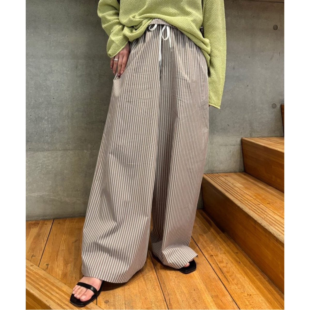 インナー付きギャザーサロペットパンツ | ジャーナル