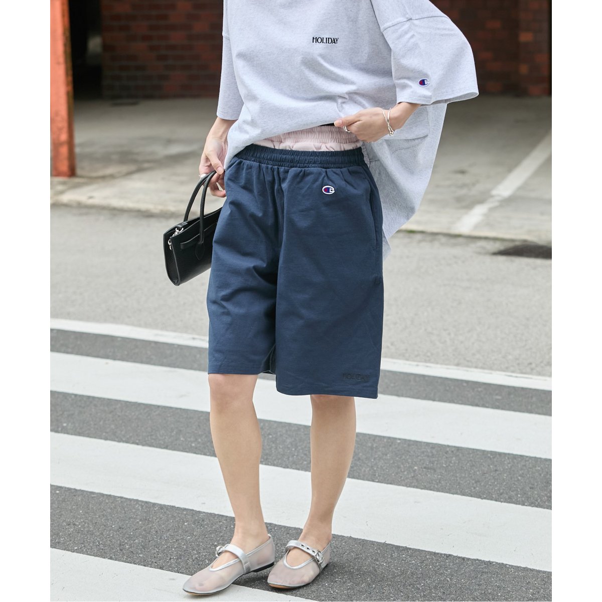 【JOURNAL STANDARD×Holiday】Championハーフパンツ ジャーナルスタンダード JOURNAL STANDARD 《予約》【CHAMPION