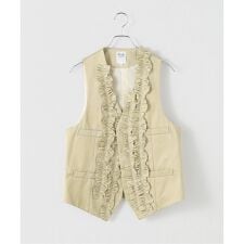【RHODOLIRION /ロドリリオン】 Frill Vest