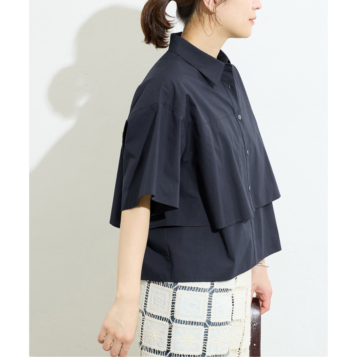 レイヤードライクハーフスリーブシャツ | ジャーナル