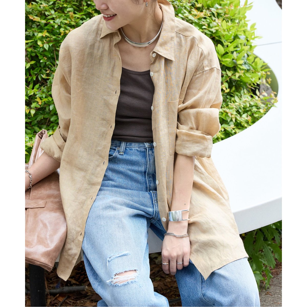 追加2》ソフトゼフィールリネンシャツ | ジャーナルスタンダード