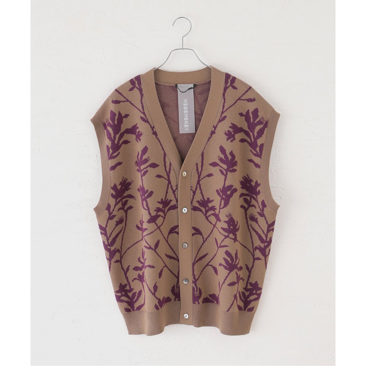 MIOSMOKEY/ミオズモーキー】JQ KNIT VT | ジャーナル MIOSMOKEY/ミオズモーキー】JQ KNIT VT | ジャーナル