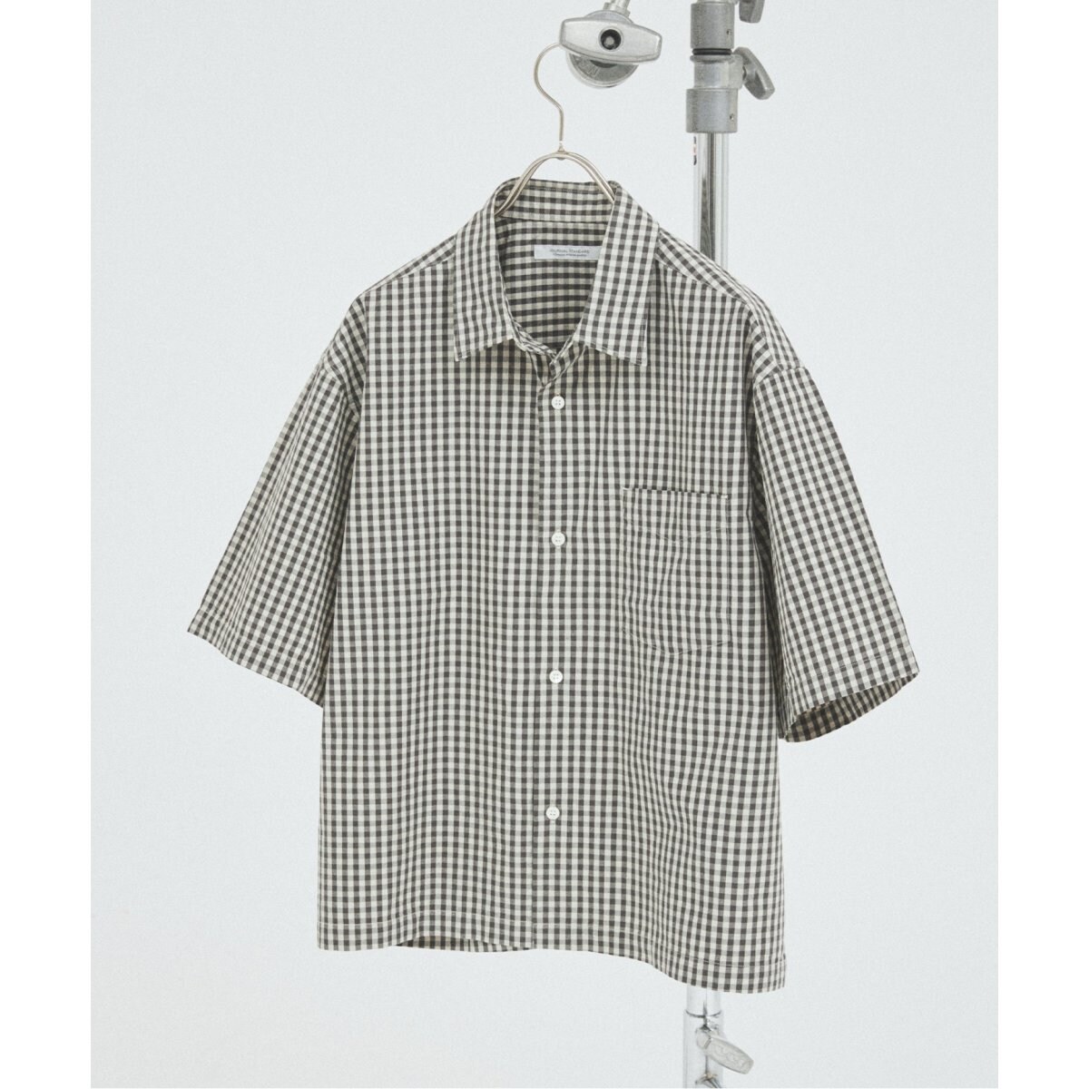 JOURNAL STANDARD relume レーヨン　半袖チェックシャツ レーヨン フリンジ 半袖チェックシャツ（シャツ／ブラウス