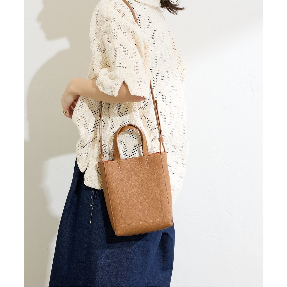 ORCIVAL/オーシバル】 DFT_LEATHER SHOULDER BAG セール】【ORCIVAL/オーシバル】 DFT_LEATHER SHOULDER BAG