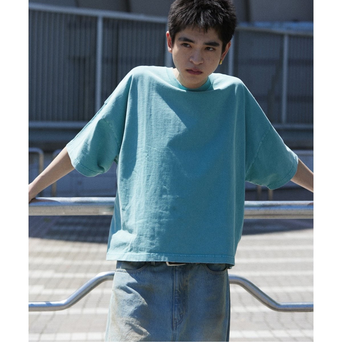 新品未使用 マッキントッシュロンドン コットンボーダークルーネックロングTシャツ コットンボーダークルーネックロングTシャツ | マッキントッシュ