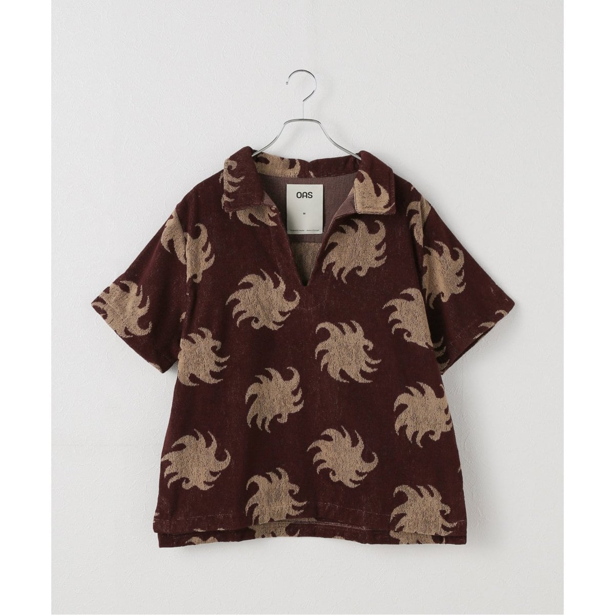 【JOURNAL STANDARD】別注OAS （オーエーエス）クロシェ シャツ 別注【OAS/オーエーエス】 Atlas Jaffa Crochet Shirt JSSP