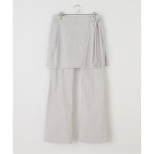 【LOW CLASSIC/ロウ クラシック】WARP SKIRT PANTS