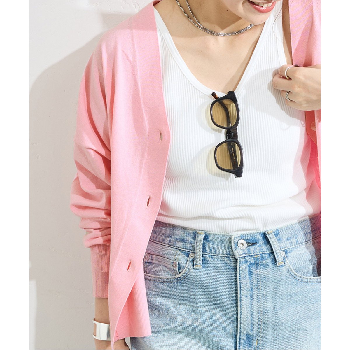 【FUMIE=TANAKA/フミエタナカ】code fringe tank FUMIE=TANAKA/フミエタナカ】code fringe tank