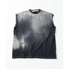 TRISECT2 / カット オフ グランジ スリーブ T