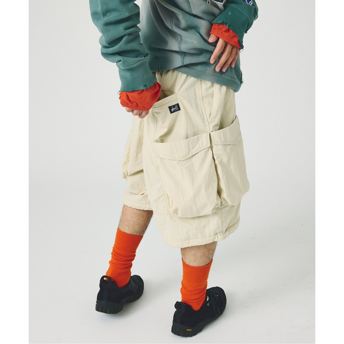 NULL TOKYO / ヌル トウキョウ 別注 コンバーチブル バギー パンツ