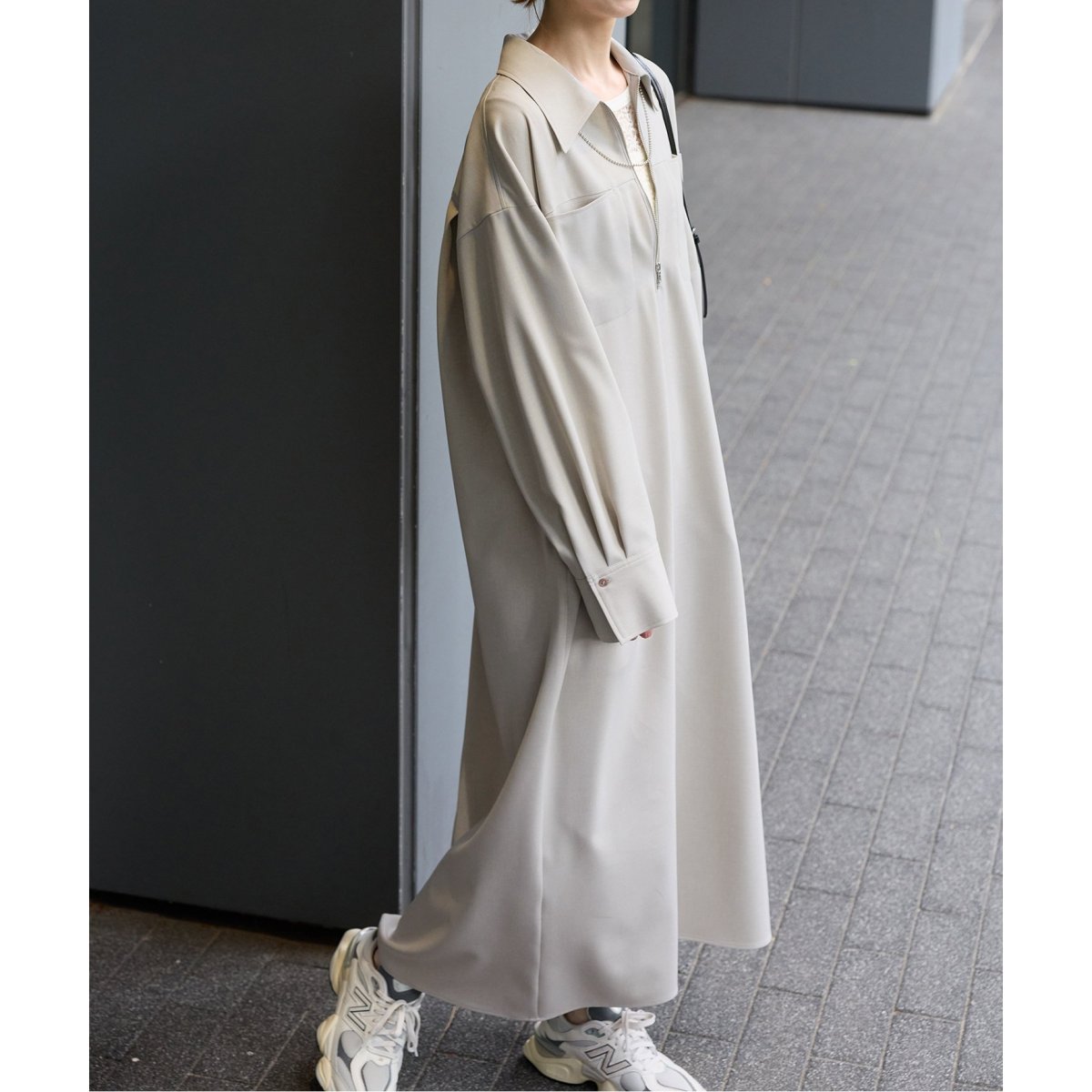 nude vintage／JOURNAL STANDARD ワンピース nude vintage×JOURNAL STANDARD】レースパッチワークワンピース
