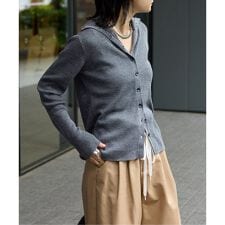 《予約》ウォッシャブルVOCEリブカーディガン