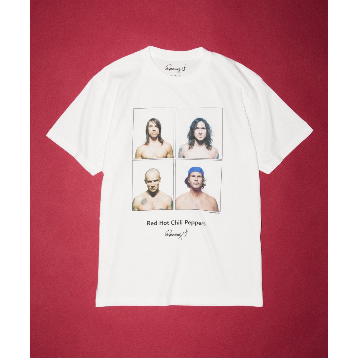 レッドホットチリペッパーズ by ロス・ハルフィン プリント Tシャツ