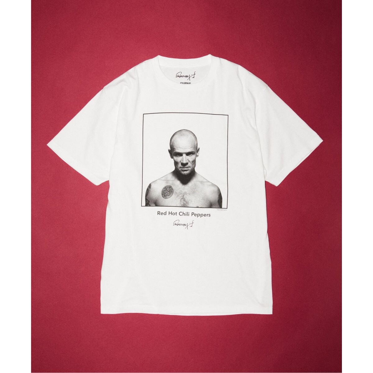 新品　JOURNALSTANDARDレッドホットチリペッパーズ　プリントTシャツ JOURNAL STANDARD “レッド・ホット・チリ・ペッパーズ by ロス