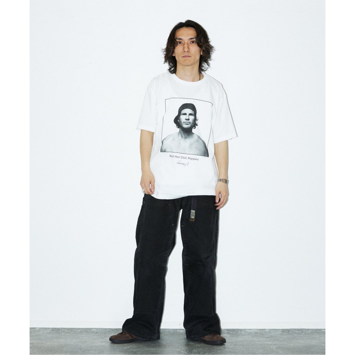 レッドホットチリペッパーズ by ロス・ハルフィン プリント Tシャツ