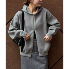 《追加予約》【洗える】ダブルニットフーディ