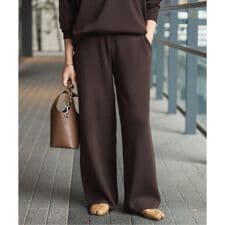 《WEB限定追加》ウォッシャブルTEXBRID ワイドパンツ