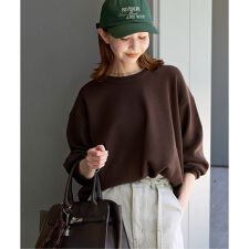 《WEB限定追加》ウォッシャブルTEXBRIDクループルオーバー