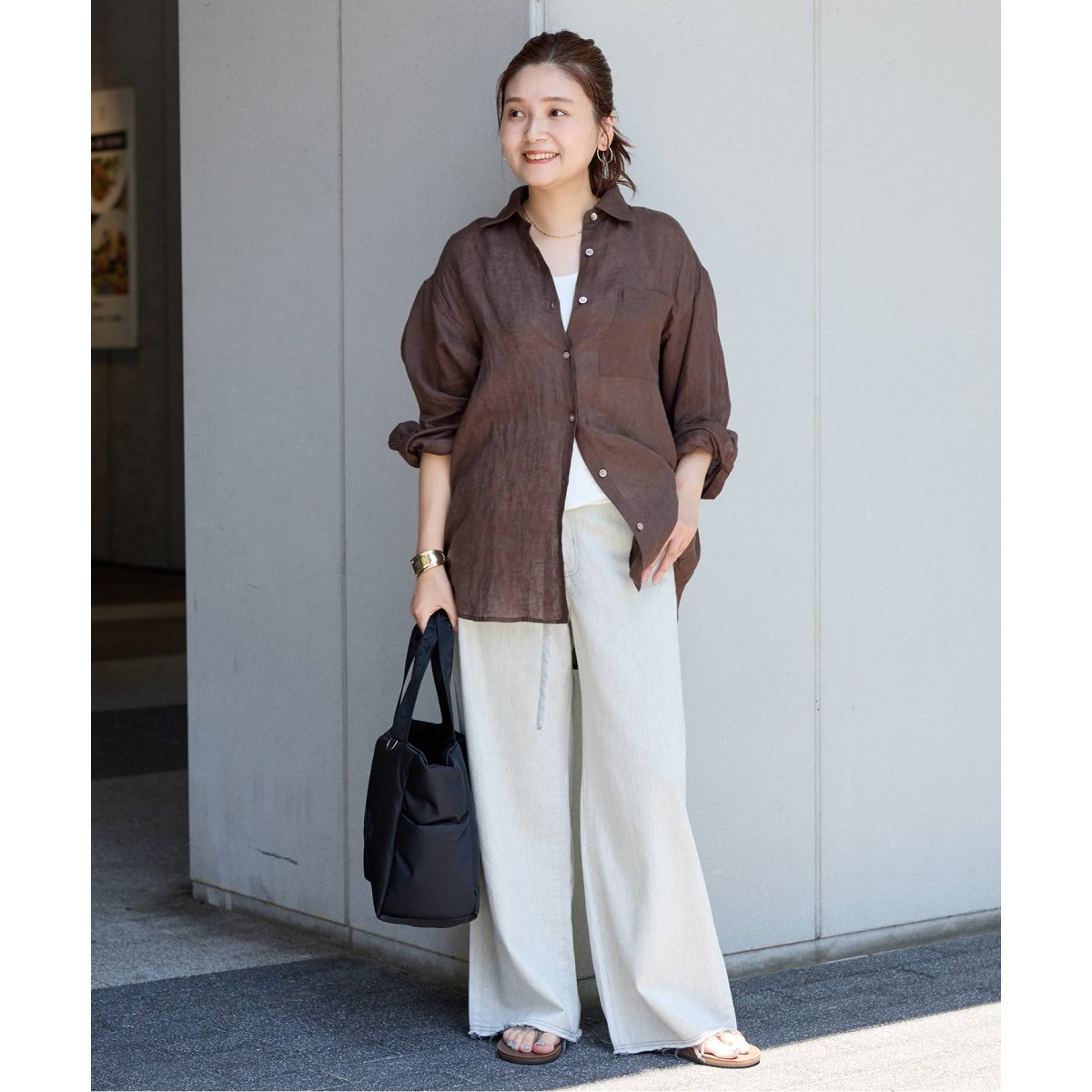 追加3》ソフトゼフィールリネンシャツ | ジャーナルスタンダード