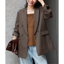 《追加予約》ウールライクストレッチジャケット