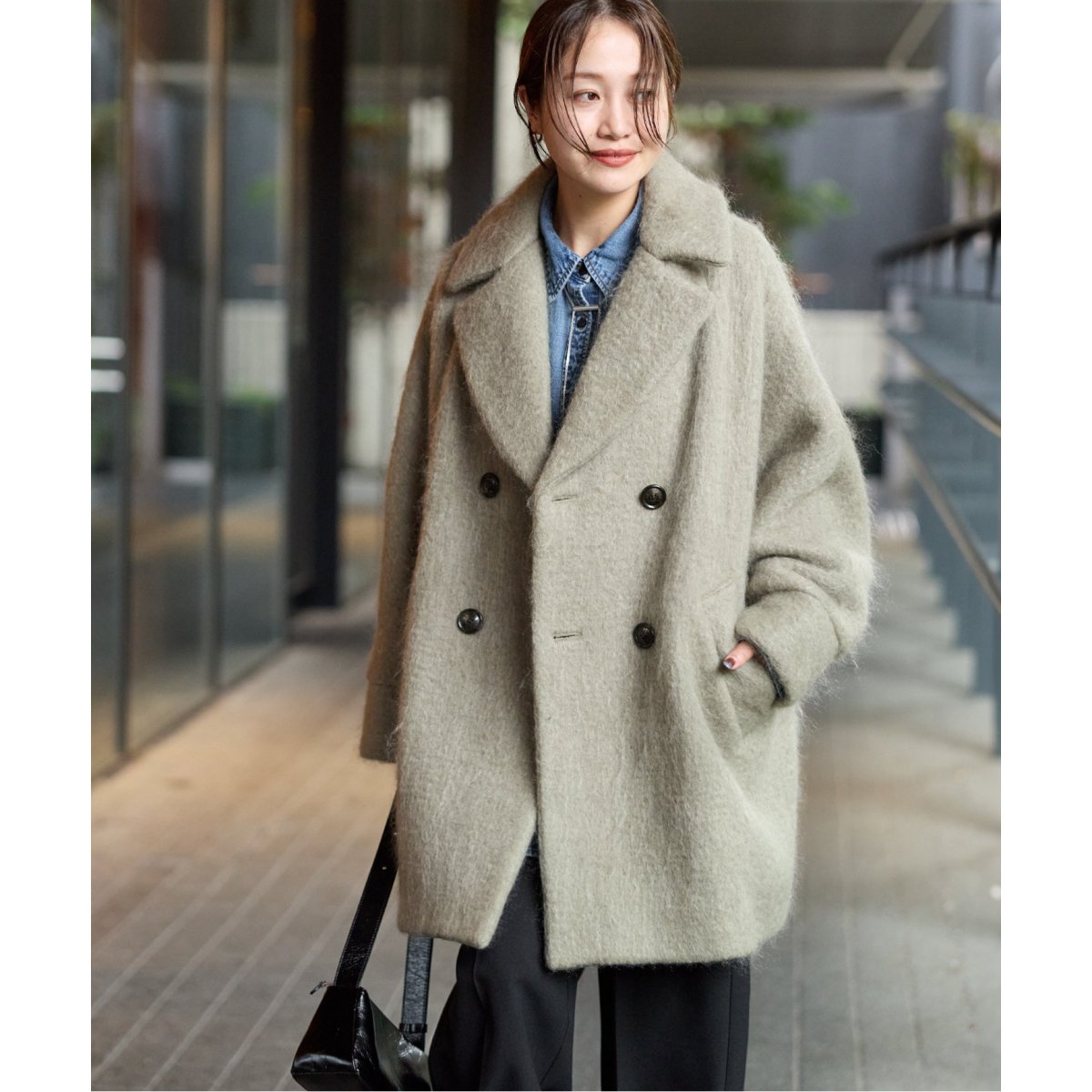 別注【Barbour/バブアー】OS BURGHLEY JS EXCLUSIVE：コート