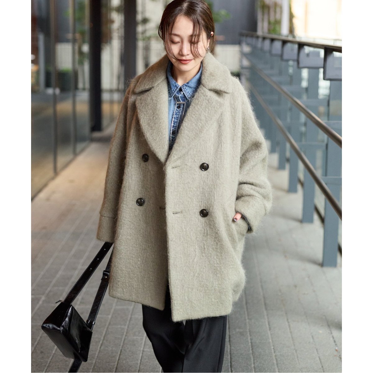 別注【TICCA / ティッカ】モヘヤ混テントコート | ジャーナル