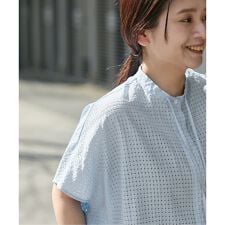 ジャーナルスタンダード(JOURNAL STANDARD)の《追加2》シアーチェックポンチョブラウス