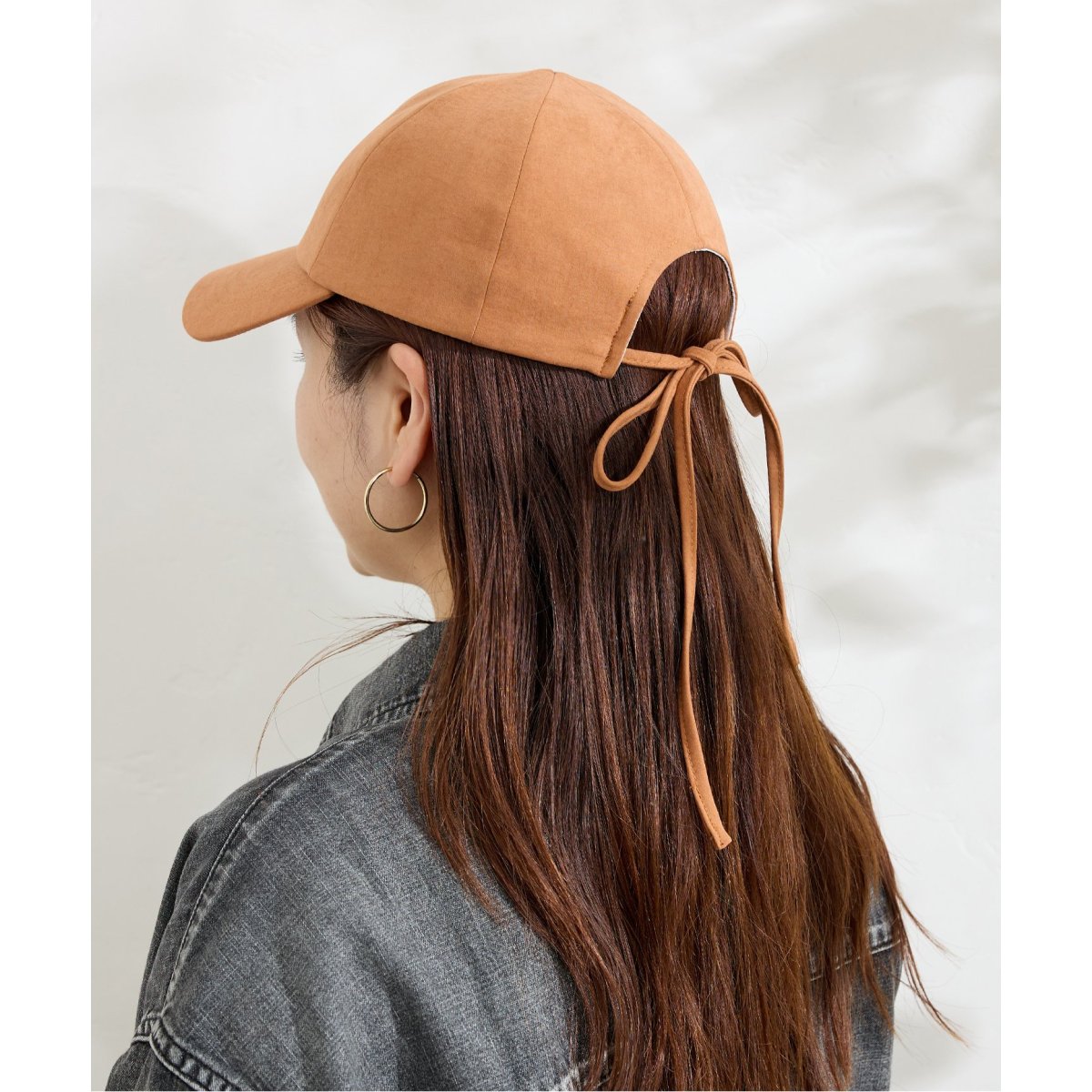 スポーティアンドリッチ sporty&rich キャップ ブラウン　コットン スポーティアンドリッチ sporty&rich キャップ ブラウン コットン