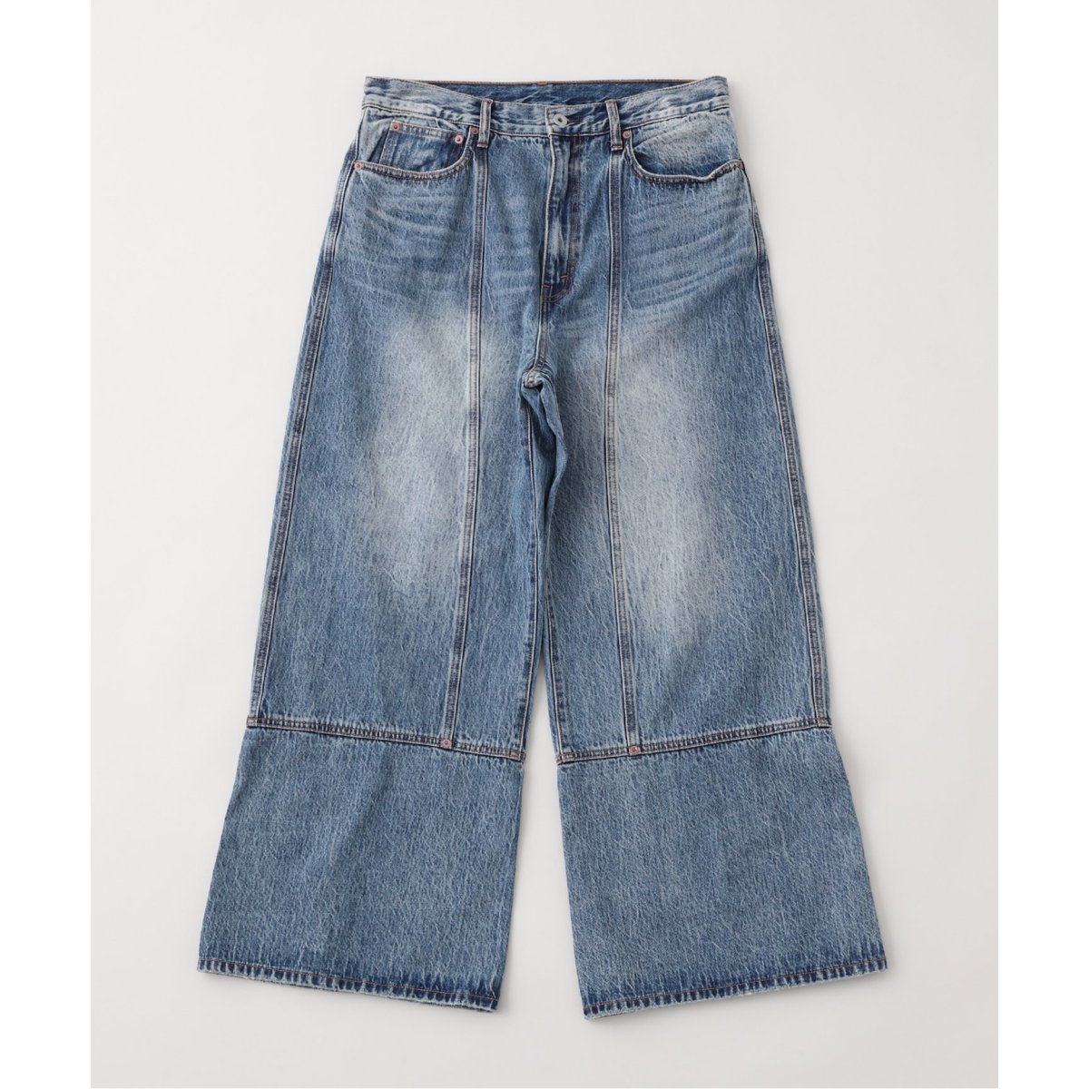 DICKIES / ディッキーズ ヴァーティカルカット デニムパンツ