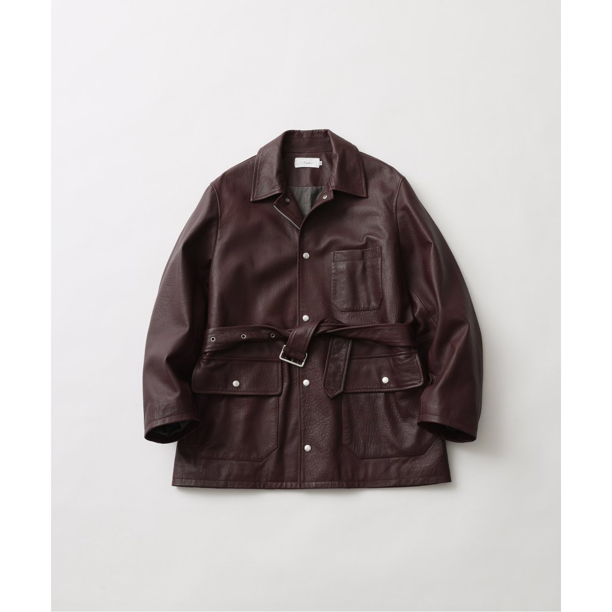 FOLL/フォル】new zealand lamb leather wardrobe blouso | ジャーナル