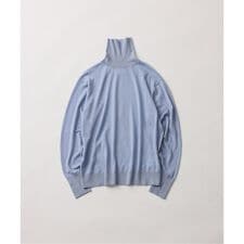 《予約》【FOLL/フォル】washable wool turtleneck sweater