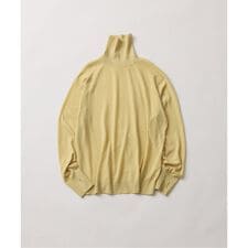 《予約》【FOLL/フォル】washable wool turtleneck sweater