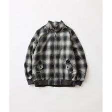 《予約》【FOLL/フォル】wool check harington jacket