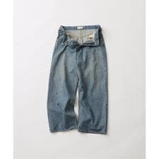《予約》【FOLL / フォル】natural dye wardrobe jeans
