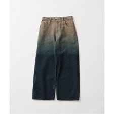 《予約》【FOLL/フォル】indigo layer dye wardrobe jeans