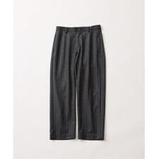 《予約》【FOLL/フォル】wool cashmere stripe everyday trouse