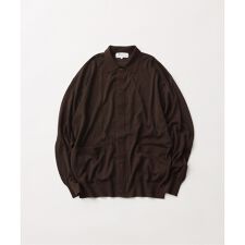 【FOLL/フォル】royal baby alpaca knit shirt