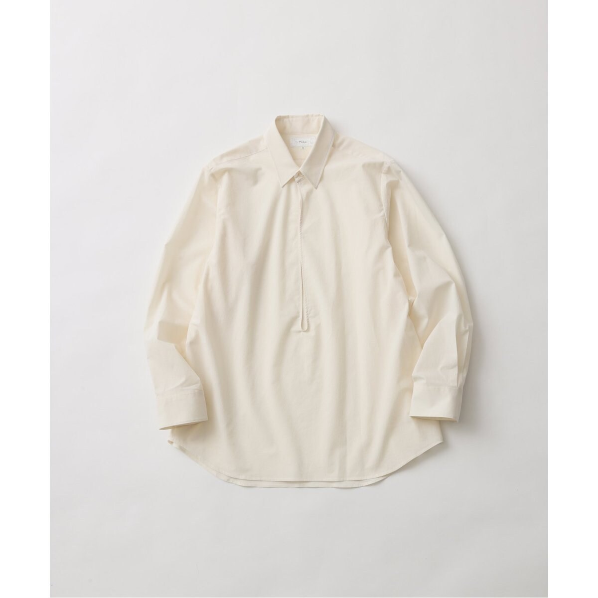FOLL/フォル 25AW cotton wool skipper shirt FOLL/フォル】cotton wool skipper shirt | ジャーナルスタンダード