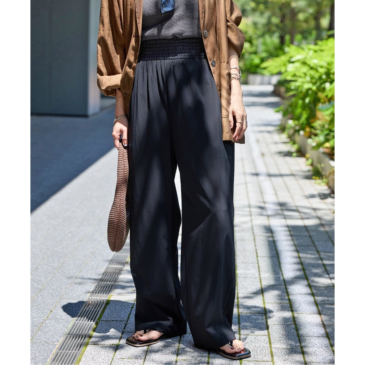 JOURNAL STANDARD ブルーパープル ラップデザインパンツ 38