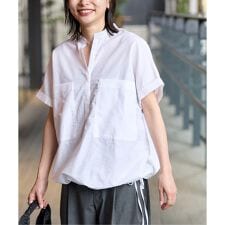 《WEB限定追加予約》ハードマンズリネンコットンフレンチスリーブスキッパーシャツ